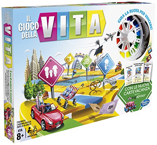 Algopix Similar Product 13 - Hasbro Gaming GIOCO Della VITA IL 