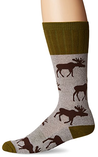 Algopix Similar Product 11 - Socksmith Moose Light Gray One Size