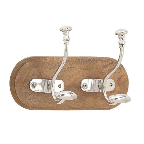 Algopix Similar Product 18 - Benzara Storage Wall Hook in Aluminum