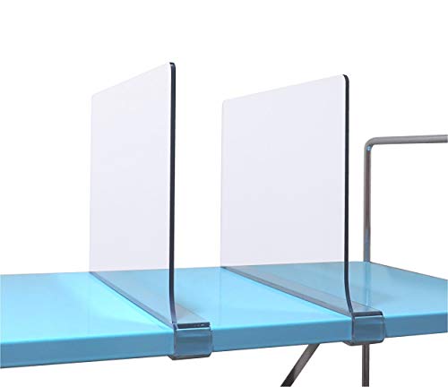Algopix Similar Product 11 - SimbaLux Acrylic Shelf Divider Clear