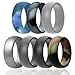 Algopix Similar Product 9 - ROQ Silicone Wedding Ring for Men