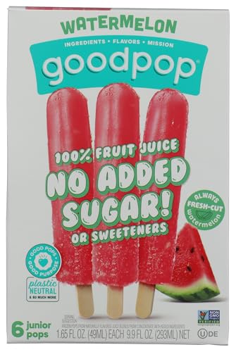 Algopix Similar Product 11 - GoodPop Watermelon Agave Frozen Pops 4