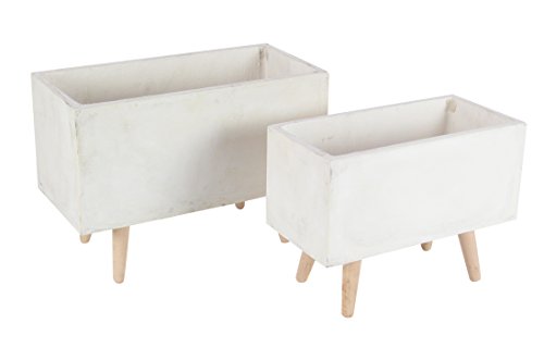 Algopix Similar Product 2 - Sightly Fiber Clay Planter, Set Of 2