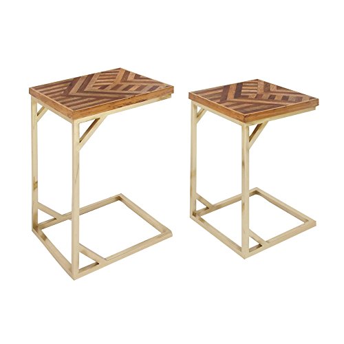 Algopix Similar Product 11 - Benzara Astounding Wood Accent Table