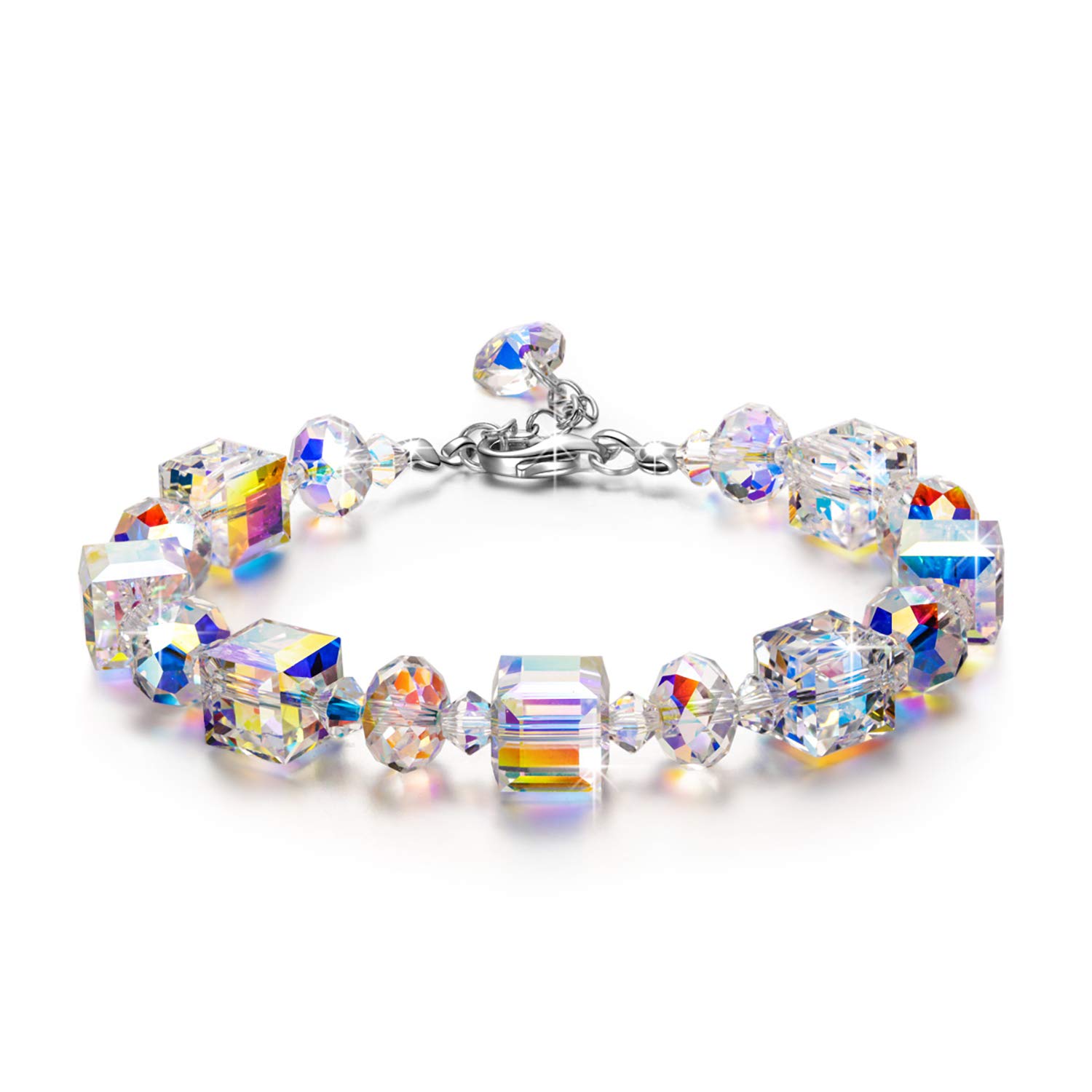Algopix Similar Product 18 - LADY COLOUR Crystals Bracelets for