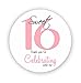 Algopix Similar Product 11 - Sweet Sixteen Party Favor Stickers 