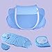 Algopix Similar Product 16 - Bazaar 4Pcs Foldable Infant Baby Bed
