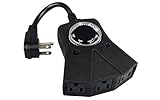 Algopix Similar Product 18 - ECOPlugs Outdoor Light Timer Outlet