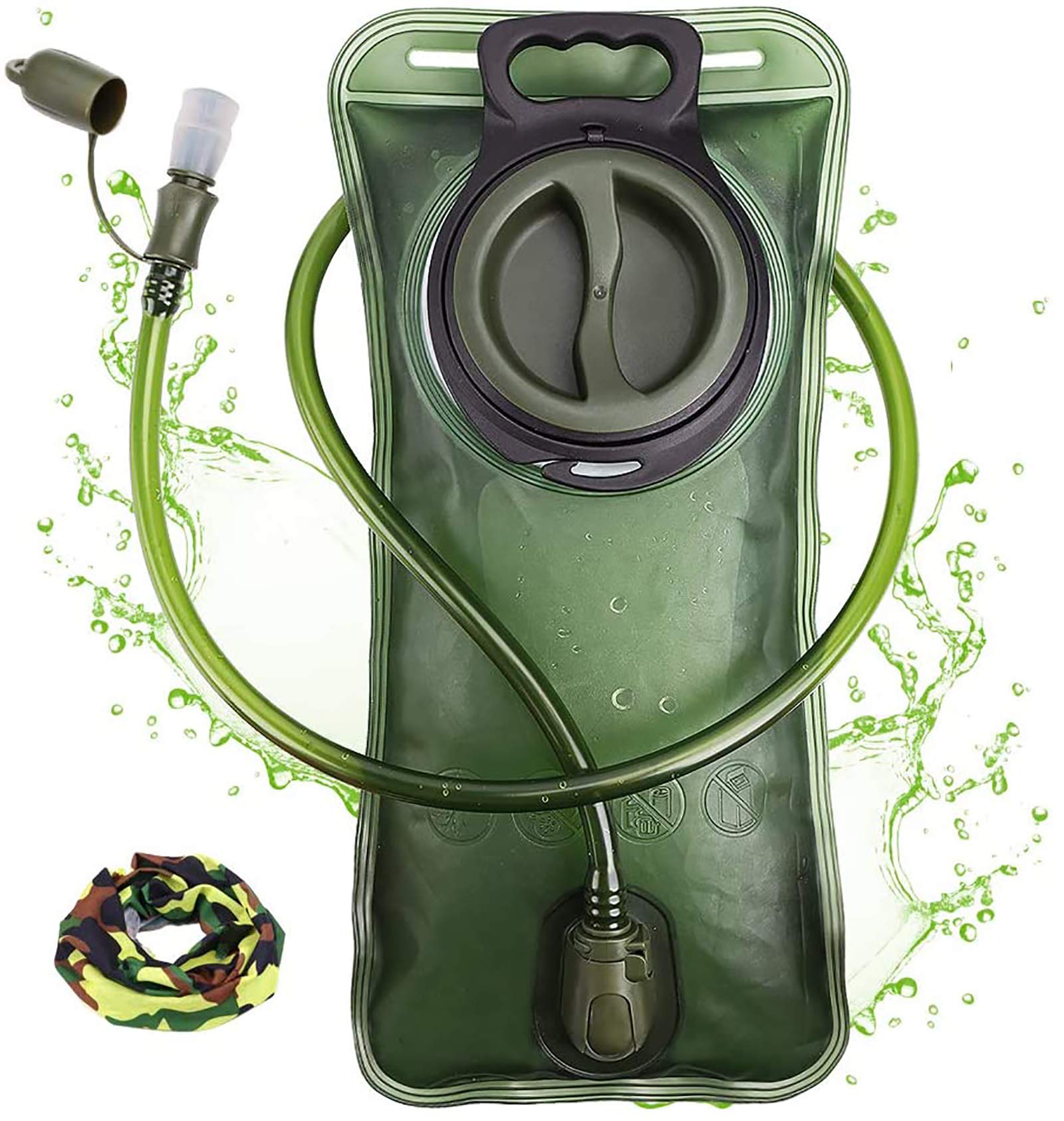 Algopix Similar Product 12 - Hydration Bladder 2L Water Bladder for