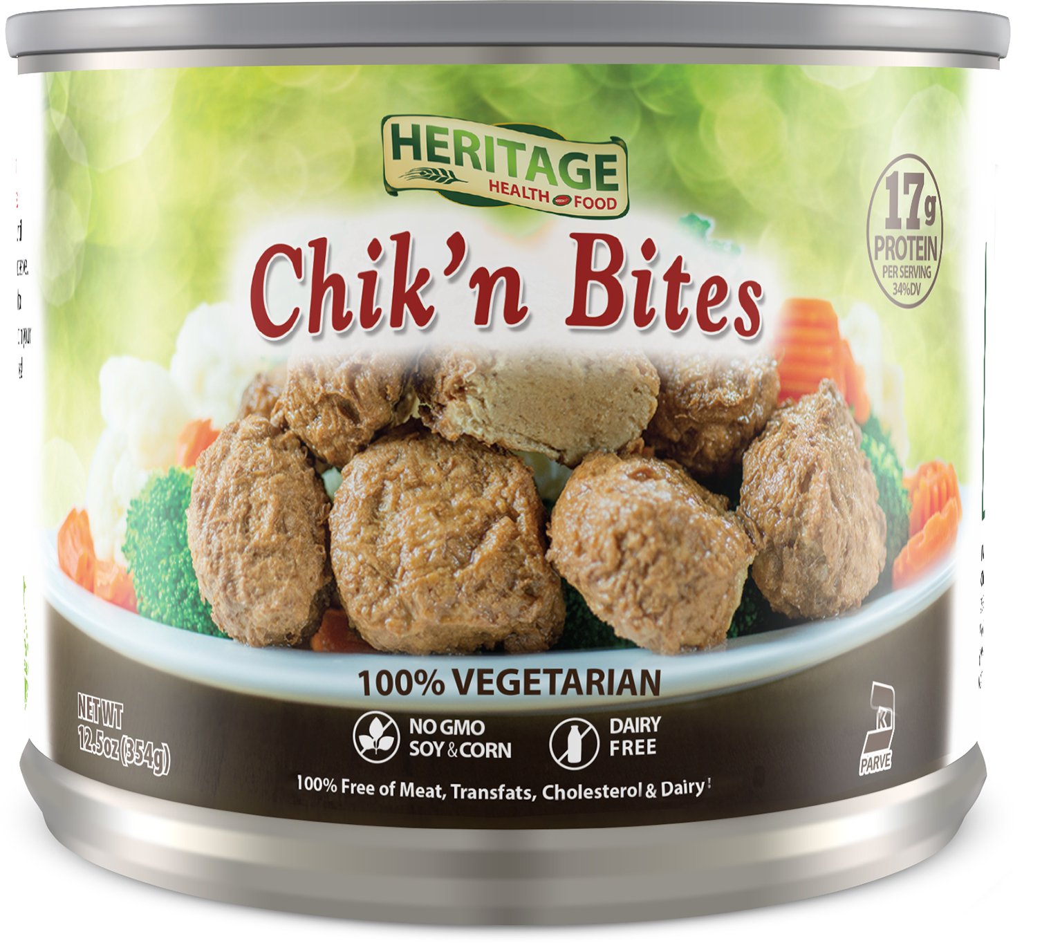 Algopix Similar Product 8 - Heritage Health Food Chikn Bites 13