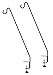 Algopix Similar Product 6 - Heavy Duty Deck Hook Black 3 Inch