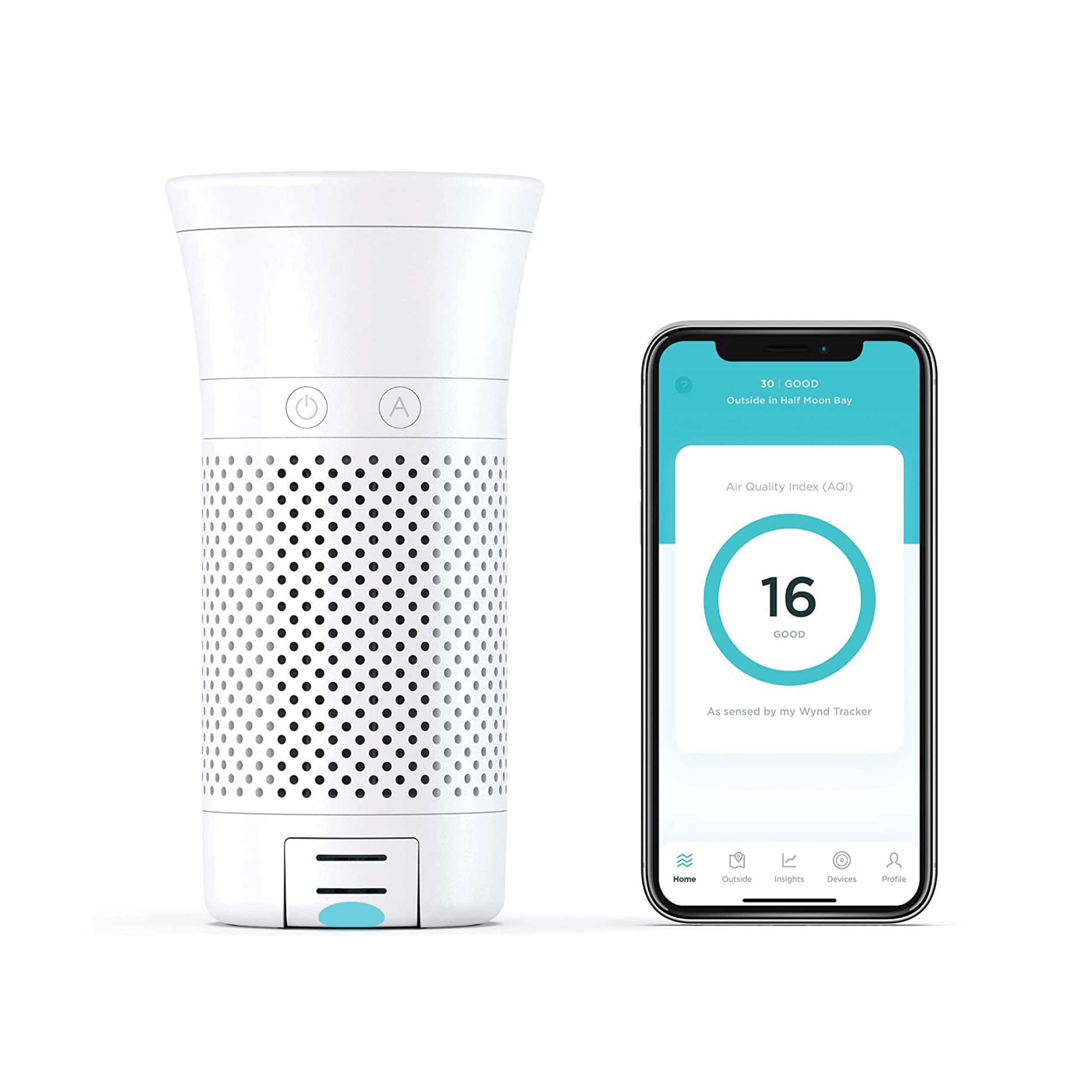 Algopix Similar Product 6 - Wynd Plus Smart Personal Air Purifier