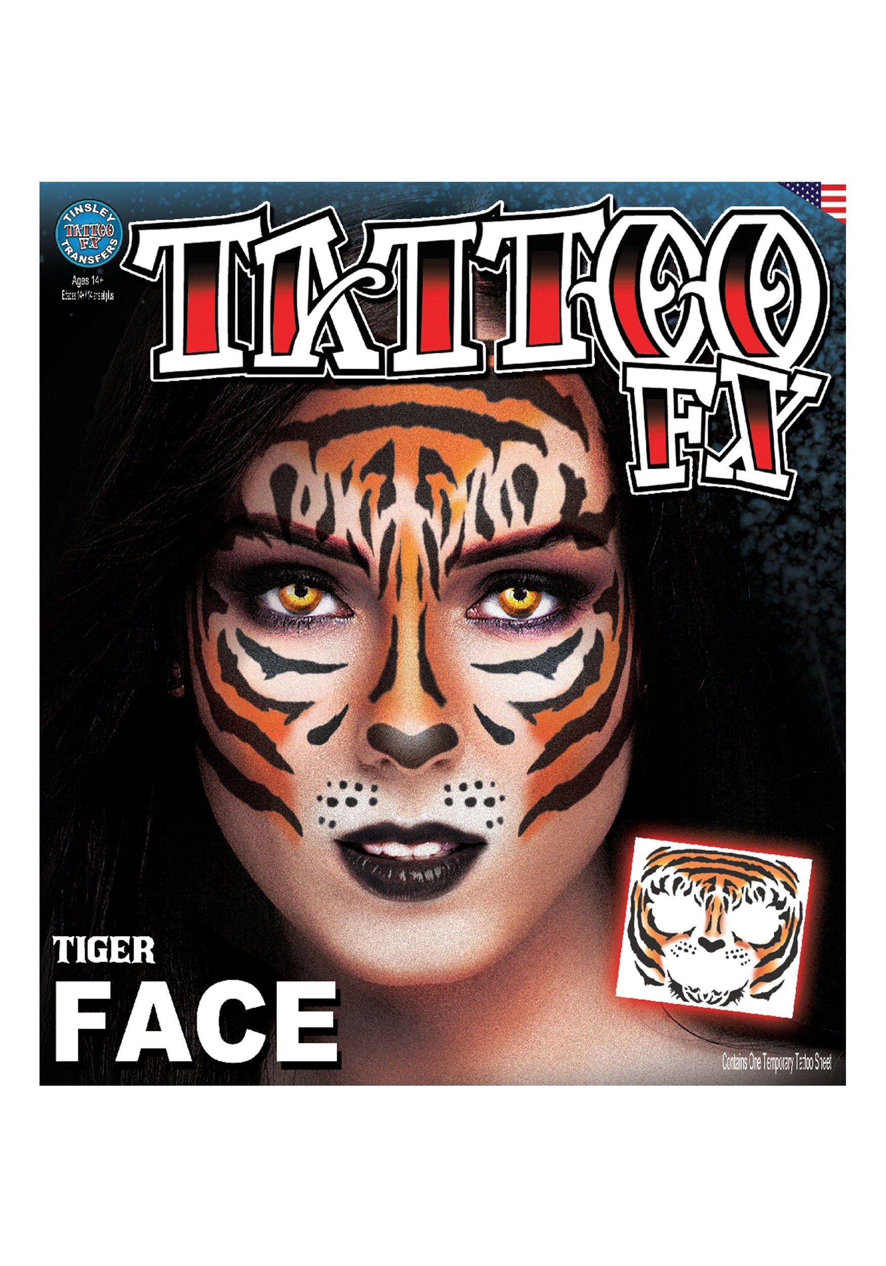 Algopix Similar Product 5 - Loftus Tinsley Transfers Tiger Face