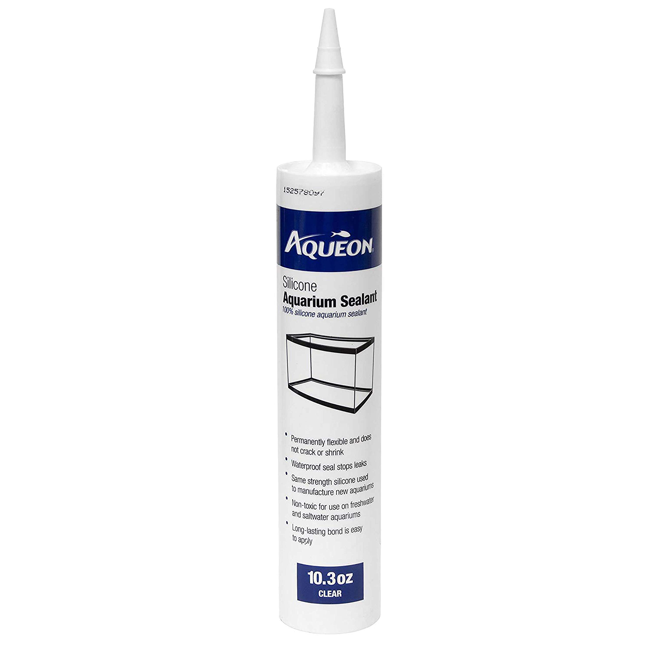 Algopix Similar Product 2 - Aqueon Aquarium Silicone Sealant Clear