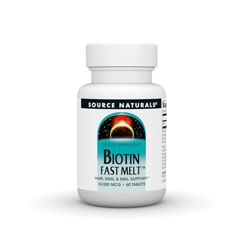 Algopix Similar Product 10 - Source naturals Biotin Fast Melt Hair