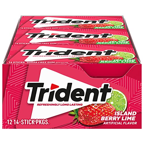 Algopix Similar Product 17 - Trident Island Berry Lime Sugar Free