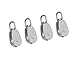 Algopix Similar Product 8 - MagiDeal 4 Piece Stainless Steel Single