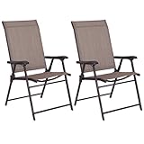 Algopix Similar Product 2 - Giantex Set of 2 Patio Dining Chairs