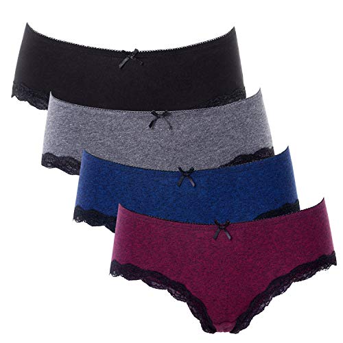 Algopix Similar Product 8 - ATTRACO Hipster Underwear Womens