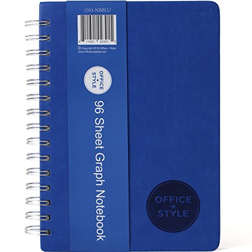 Algopix Similar Product 2 - OfficeStyle PU Personal Graph Notebook