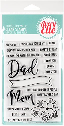 Algopix Similar Product 5 - Avery Elle ST1717 Clear Stamp Set