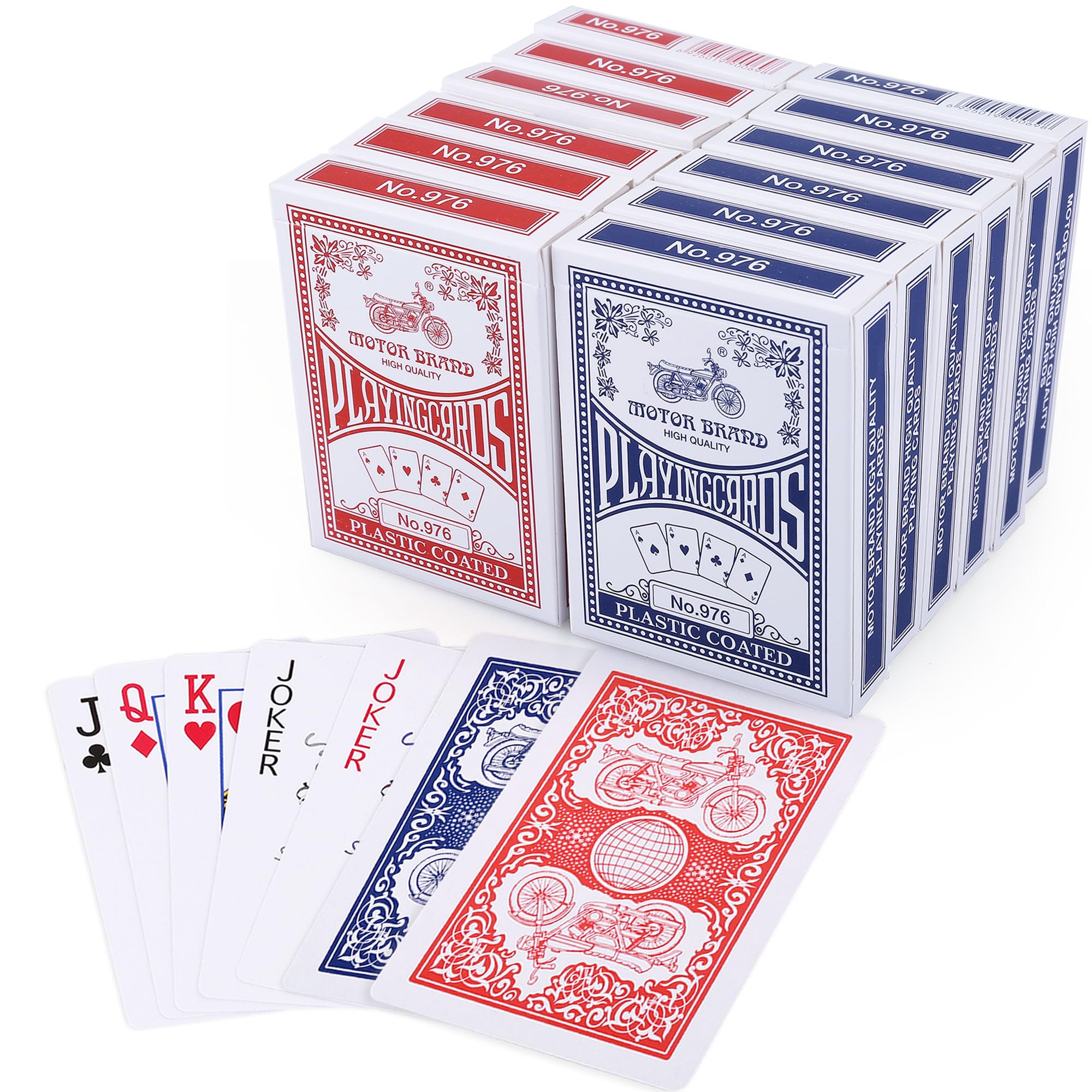 Algopix Similar Product 4 - LotFancy Playing Cards 12 Pack Decks