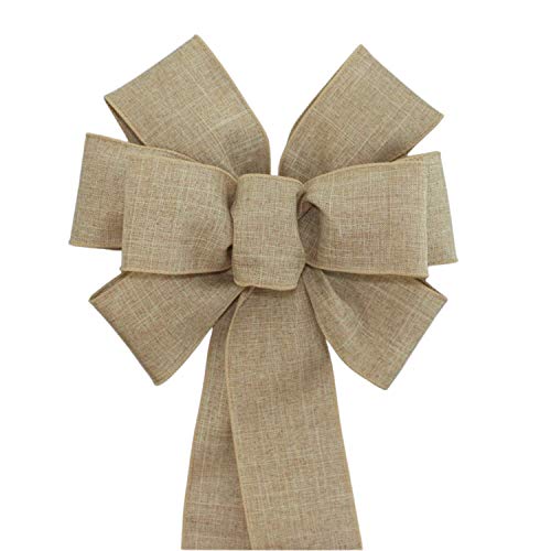 Algopix Similar Product 1 - Natural Rustic Wreath Bow  Package