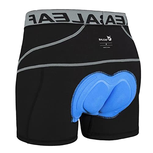 Algopix Similar Product 1 - BALEAF Mens Padded Bike Shorts Cycling