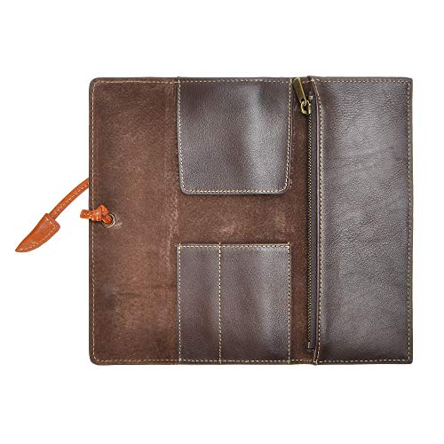 Algopix Similar Product 16 - ZLYC Handmade Leather Pen Case Pencil