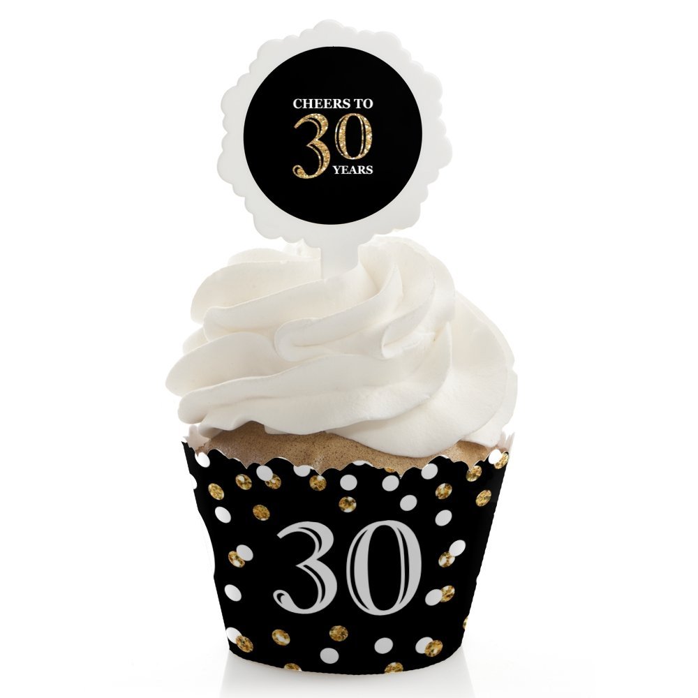 Algopix Similar Product 1 - Adult 30th  Gold  Birthday For Facial