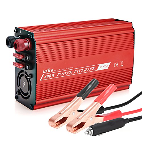 Algopix Similar Product 12 - UFire 600W Car Power Inverter DC 12V to
