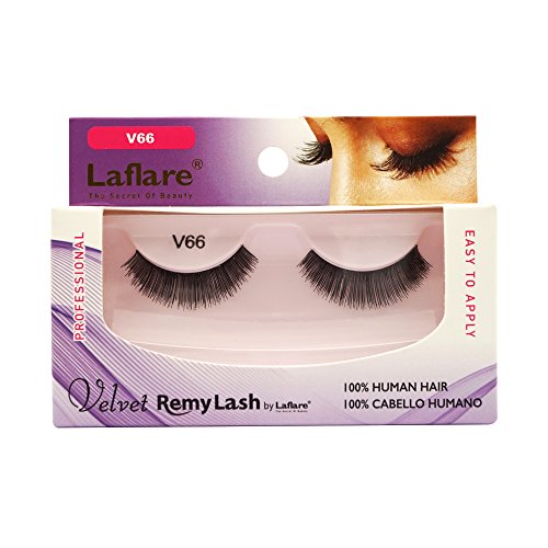 Algopix Similar Product 14 - LAFLARE Velvet Remy Lash - V66