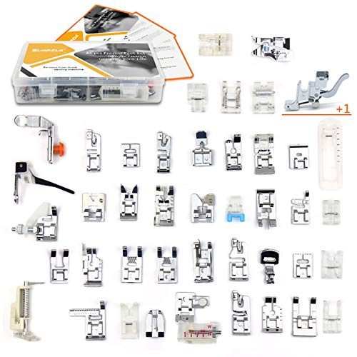 Algopix Similar Product 12 - SIMPZIA Sewing Machine Presser Foot Set