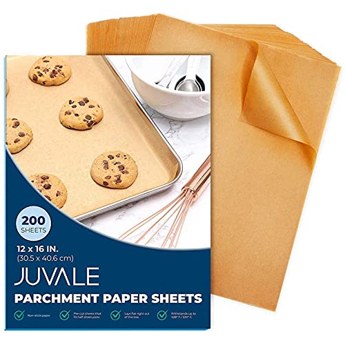 Algopix Similar Product 13 - 200 Pack Precut Parchment Paper for