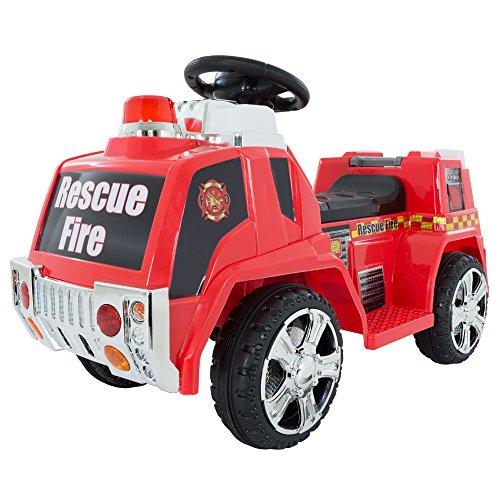 Algopix Similar Product 19 - Ride on Toy Fire Truck for Kids