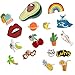 Algopix Similar Product 3 - Souarts 17Pcs Cartoons Fruit Enamel