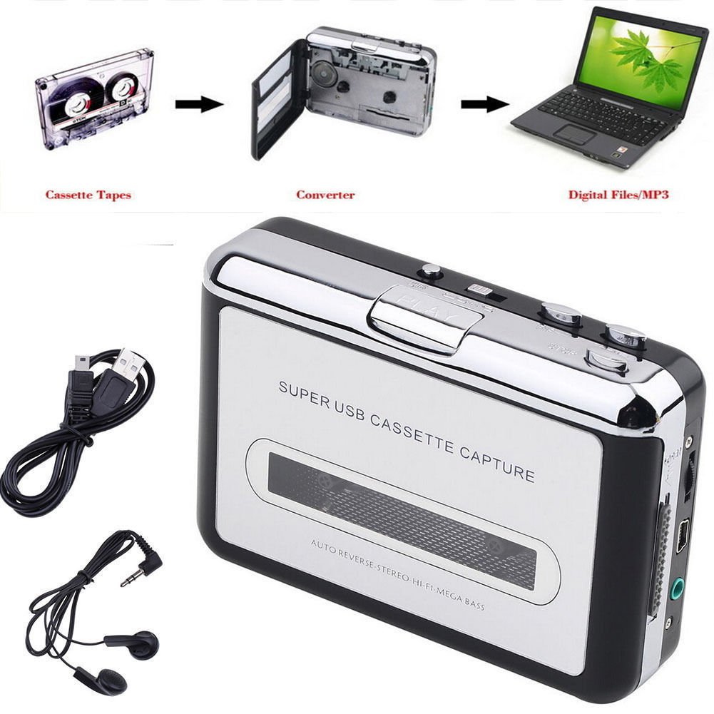 Algopix Similar Product 5 - Ezcap Portable USB Cassette Capture