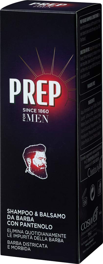 Algopix Similar Product 9 - Prep Beard Shampoo Conditioner With