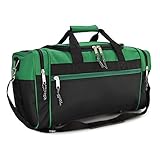 Algopix Similar Product 11 - DALIX 21 Blank Sports Duffle Bag Gym