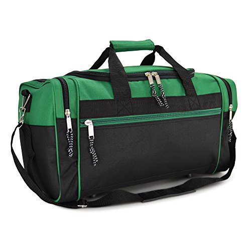 Algopix Similar Product 8 - DALIX 21 Blank Sports Duffle Bag Gym