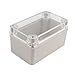 Algopix Similar Product 10 - uxcell 130x80x70mm Clear Cover Junction