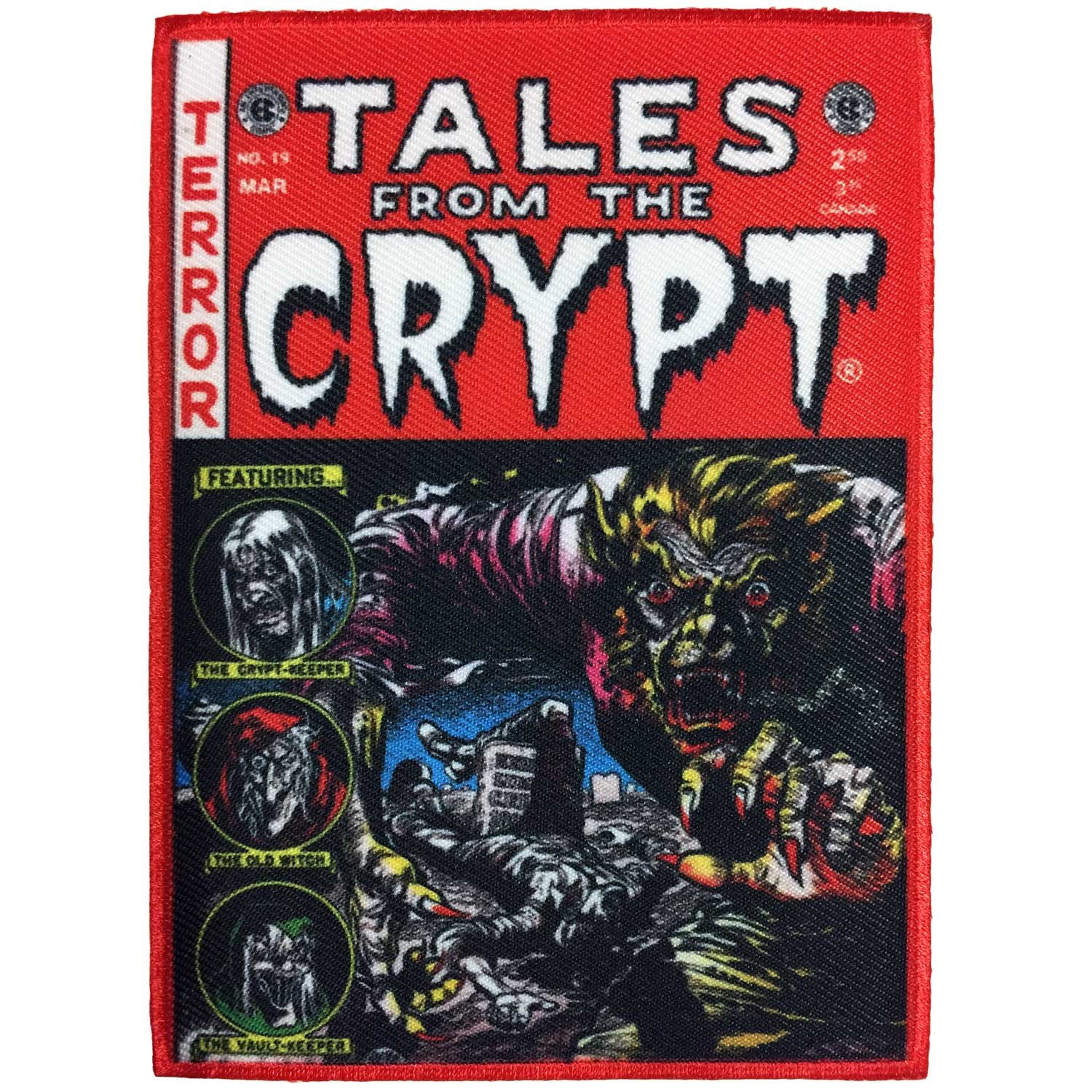Algopix Similar Product 13 - EC Comics Tales from The Crypt Red