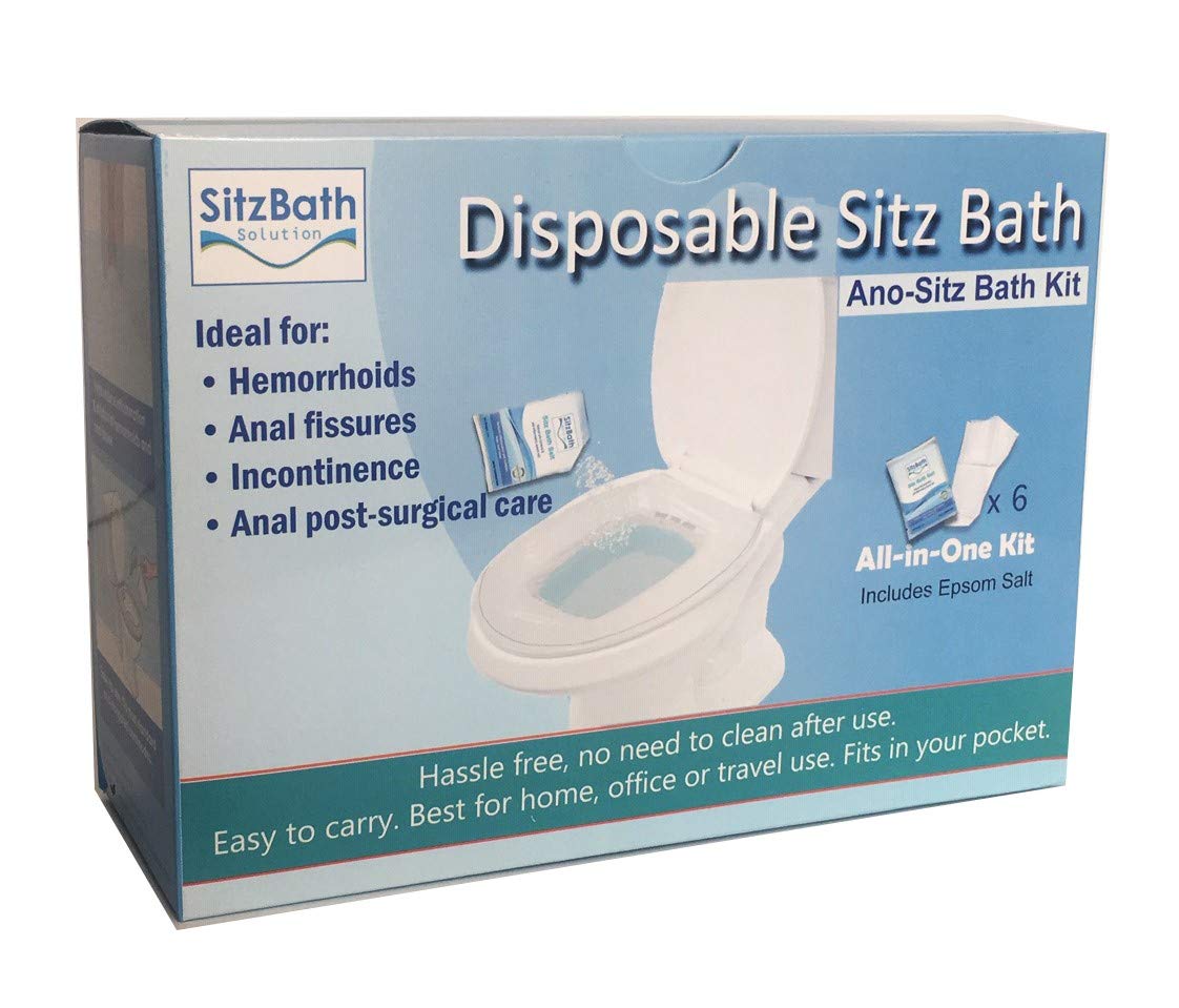 Algopix Similar Product 19 - Ano Sitz Bath Kit Disposable Sitz