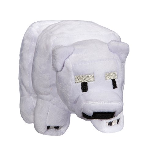 Algopix Similar Product 14 - JINX Minecraft Baby Polar Bear Plush