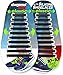 Algopix Similar Product 1 - Diagonal One No Tie Shoelaces for Kids