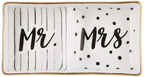 Algopix Similar Product 6 - Kate Aspen Mrs Wedding Trinket One