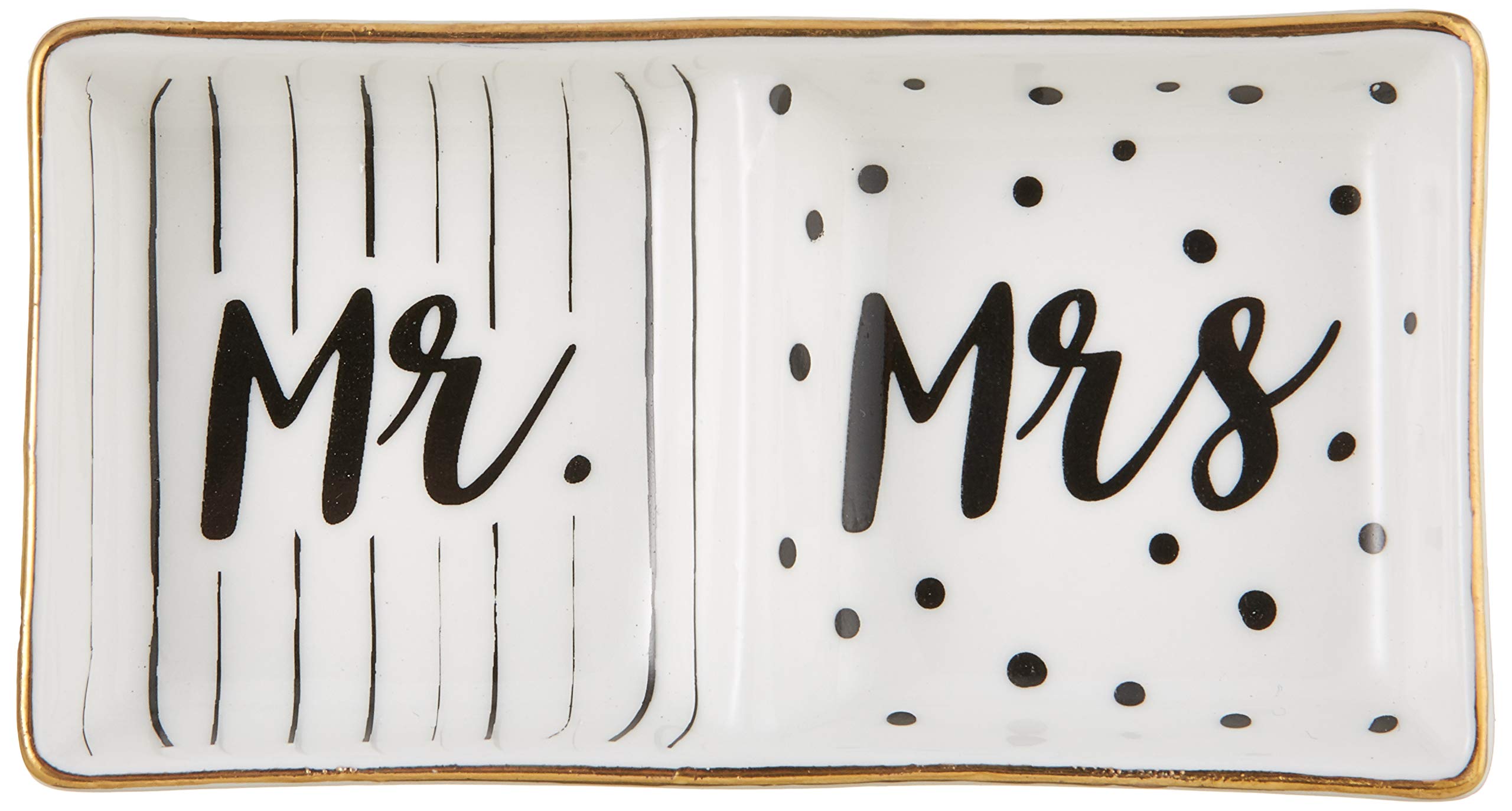Algopix Similar Product 8 - Kate Aspen Mrs Wedding Trinket One