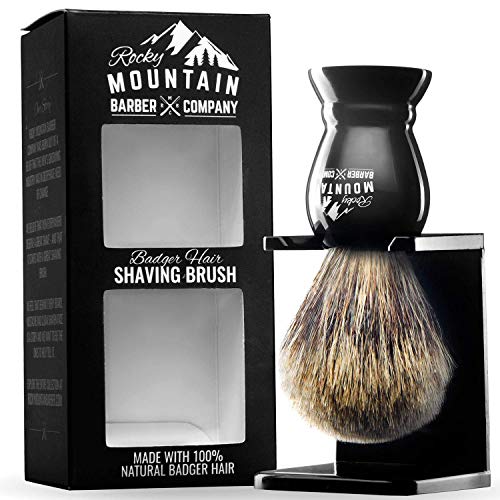 Algopix Similar Product 3 - Shaving Brush with Stand  Rocky
