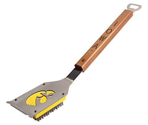 Algopix Similar Product 10 - YouTheFan NCAA Iowa Hawkeyes Grill Brush