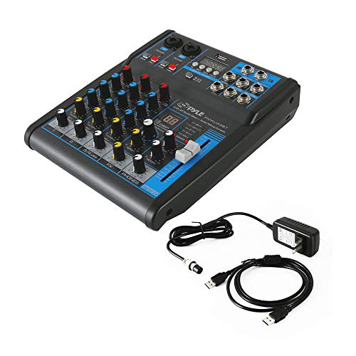 Algopix Similar Product 3 - Pyle Professional Audio Mixer Sound
